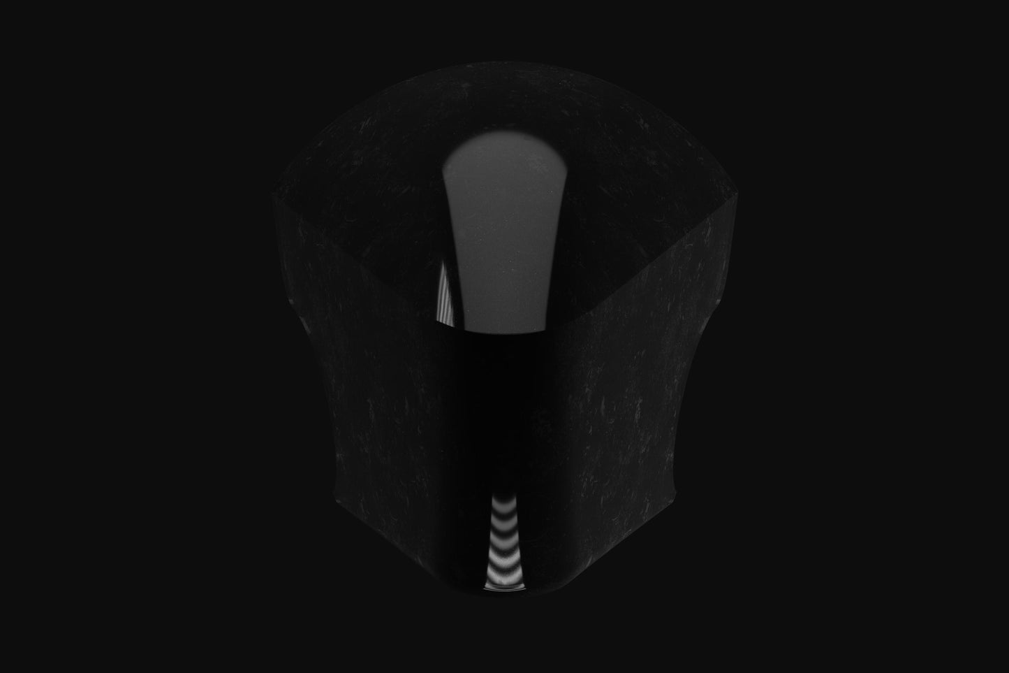 M16 Mark III Protogen Fursuit Visor – 3 mm Dyed PETG Plastic Cosplay Accessory