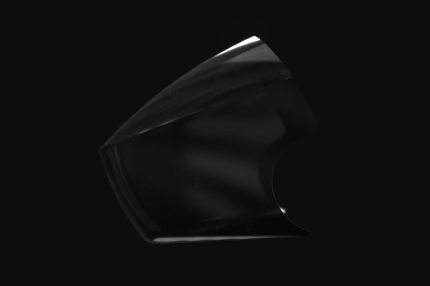 M16 Mark III Protogen Fursuit Visor – 3 mm Dyed PETG Plastic Cosplay Accessory