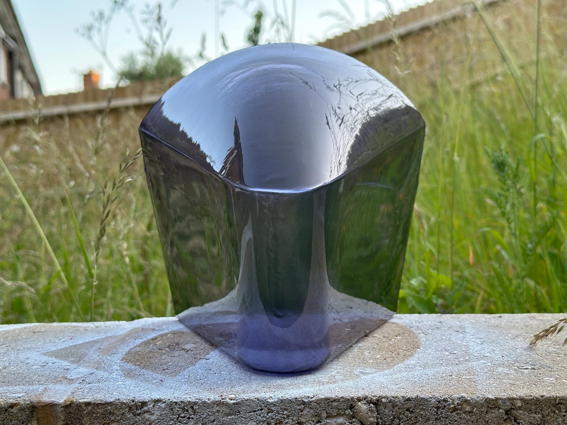 M16 Mk3 Protogen Visor – Translucent Black PETG | Vacuum Formed Fursuit Visor | 3mm Polymer Dyed | Handcrafted Sci-Fi Costume Accessory