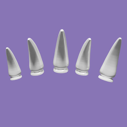 Fursuit Claws 5-Set (+ 1 spare) for Paws (3D-Printed) 40mm