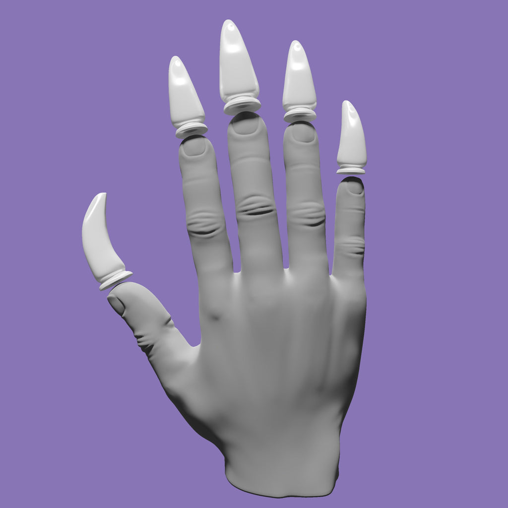 3D Printed Fursuit Claws: Durable PLA+ Cosplay Accessories