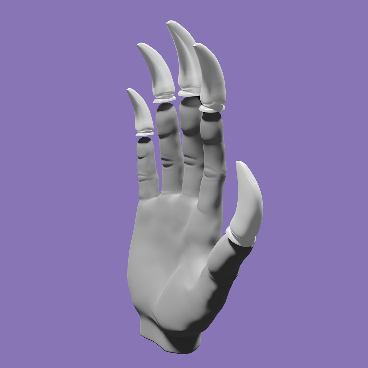 3D Printed Fursuit Claws: Durable PLA+ Cosplay Accessories
