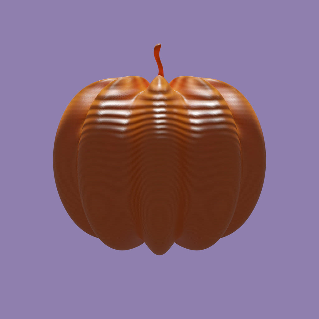 3D printed UwU/OwO pumpkin!