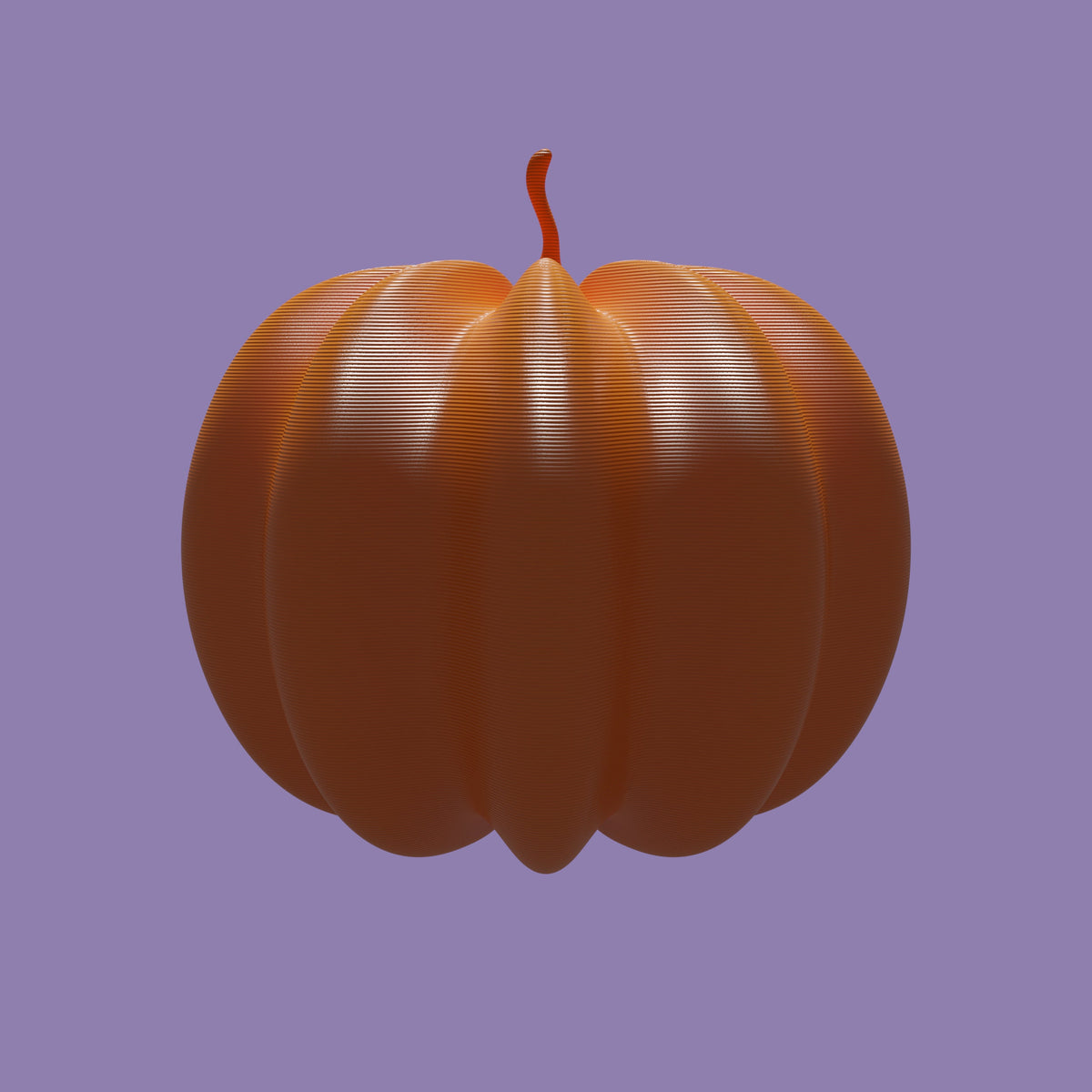 3D Printed UwU/OwO Pumpkin - Kawaii Halloween Decoration