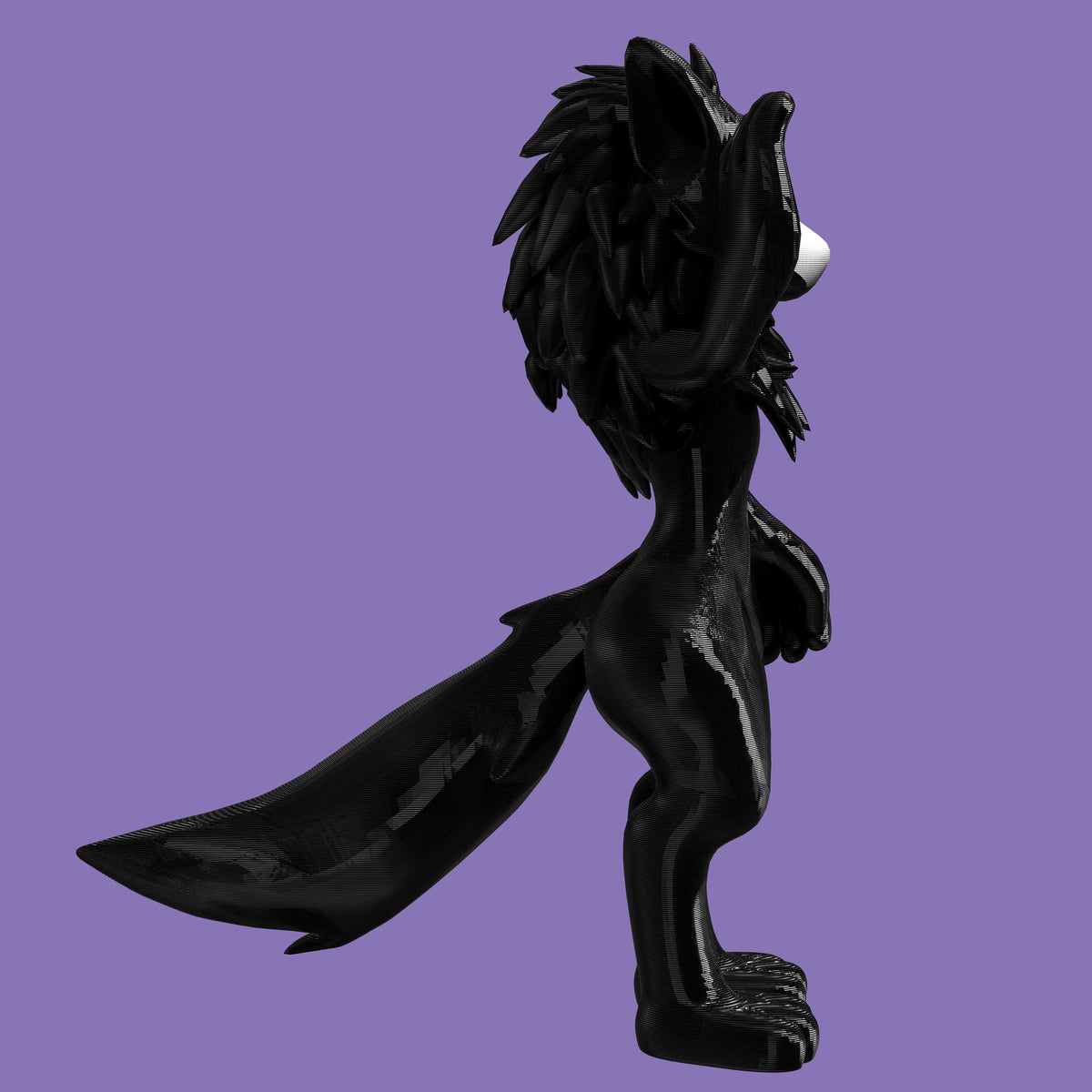 Puro model from Changed - 3D printed (20cm) large video game model