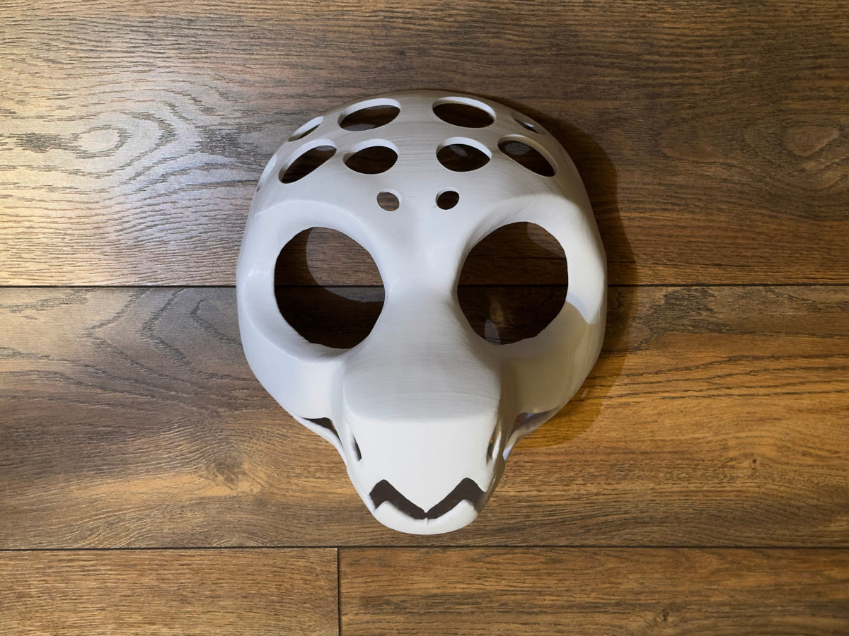 Wicker beast fursuit base with solid jaw for furries and costumes!