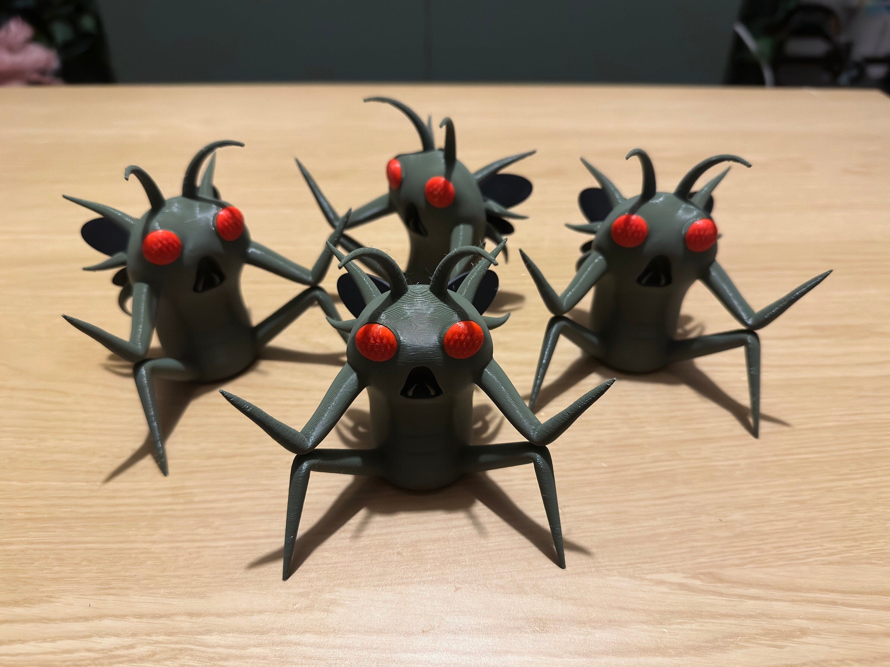 Collection of hoarder bug figurine toys