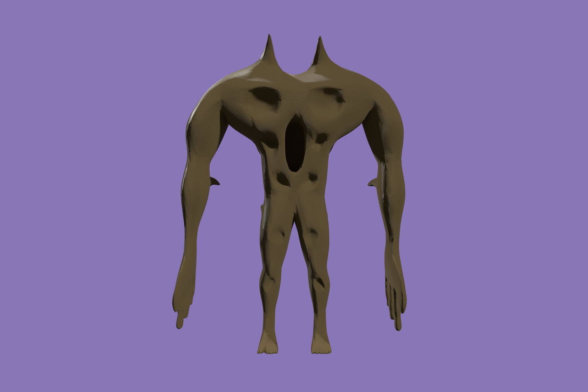 Forest Giant Figurine: Lethal Company 3D Printed Game Model