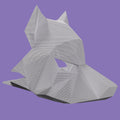 FULL SIZED 3D Printed Kitsune Mask