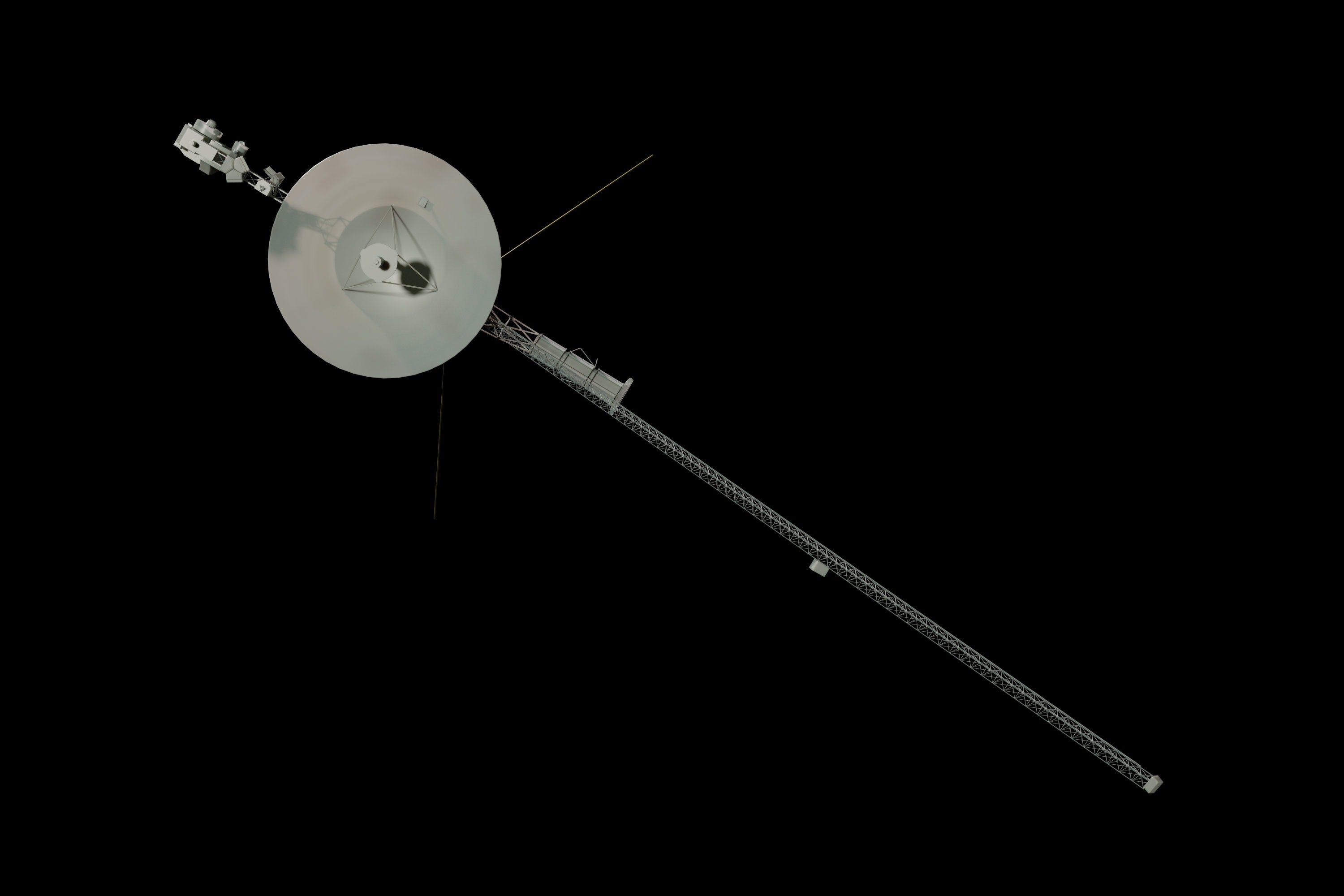 Voyager 2 Ultra High detailed resin 3D print