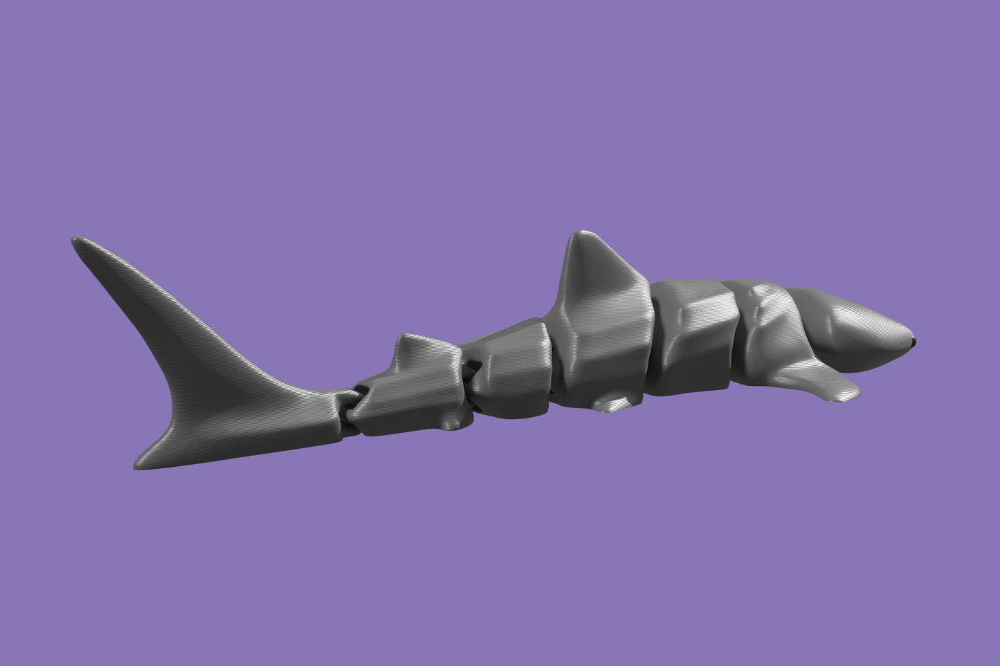 Articulated Whale Shark 3D printed Toy! (185mm)