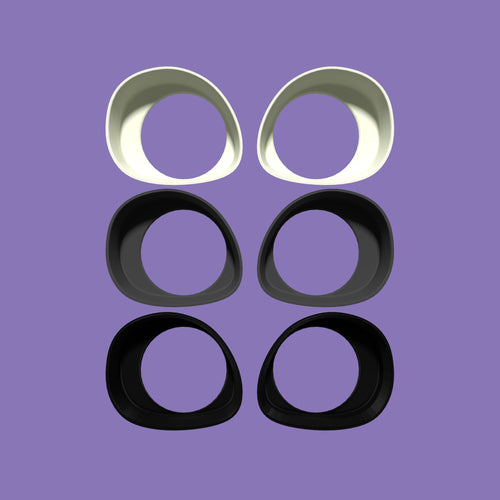 3D Printed Fursuit Eye Blanks (Pair): PLA+ Costume Eyes