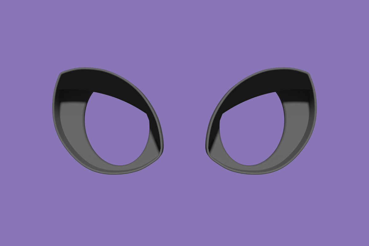 Kemono Fursuit Eye Base: 3D Printed PLA+ Blanks