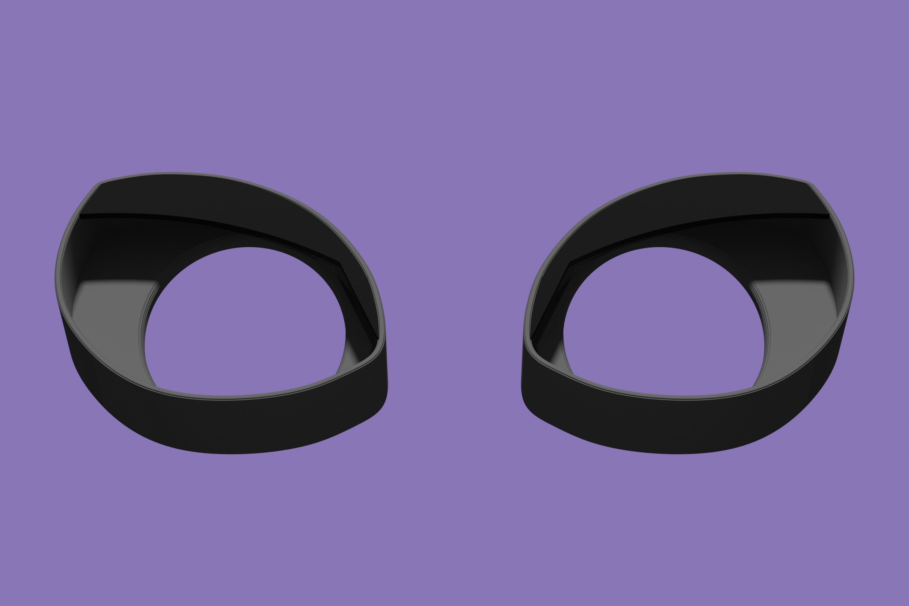 Kemono fursuit eye bases 3D Printed very high quality! For furries and costumes!