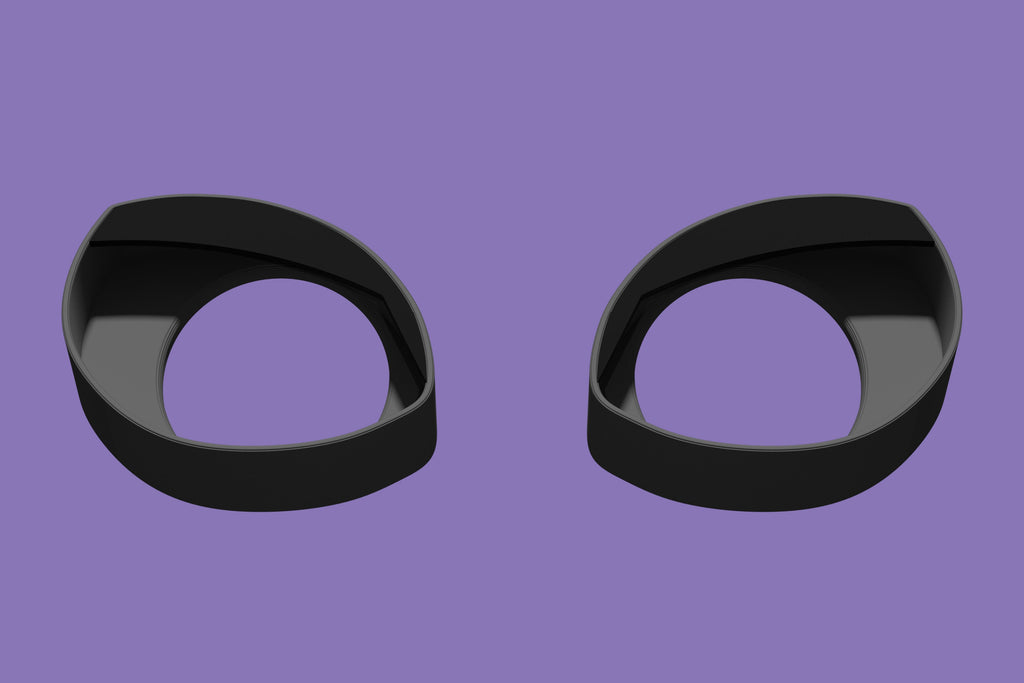 Kemono Fursuit Eye Base: 3D Printed PLA+ Blanks