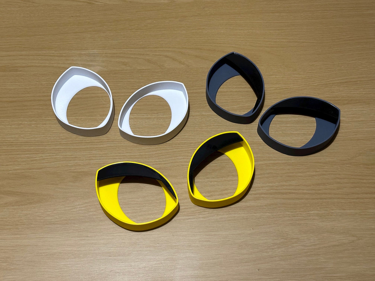 Kemono Fursuit Eye Base: 3D Printed PLA+ Blanks