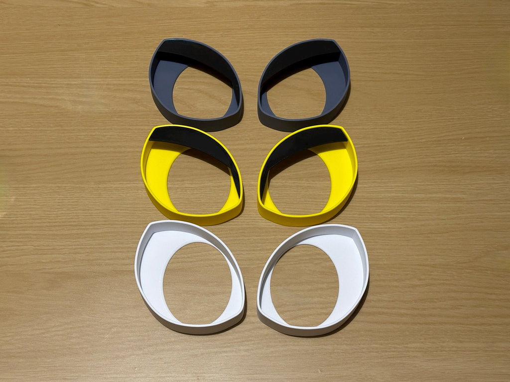 Kemono Fursuit Eye Base: 3D Printed PLA+ Blanks