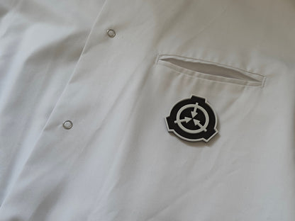 SCP logo patch 3D printed