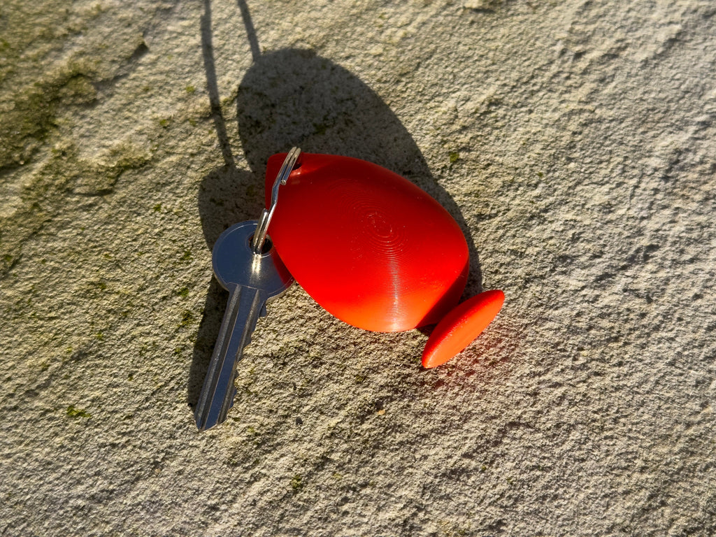 Alastor - Radio Demon Microphone Keychain Hazbin Hotel - 3D Printed in PLA+