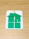 Homestuck SBurb Keychain: 3D Printed Sunlu PLA+ Keyring
