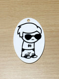 Dave Strider Homestuck Keychain - 3D Printed with High quality Sunlu PLA+