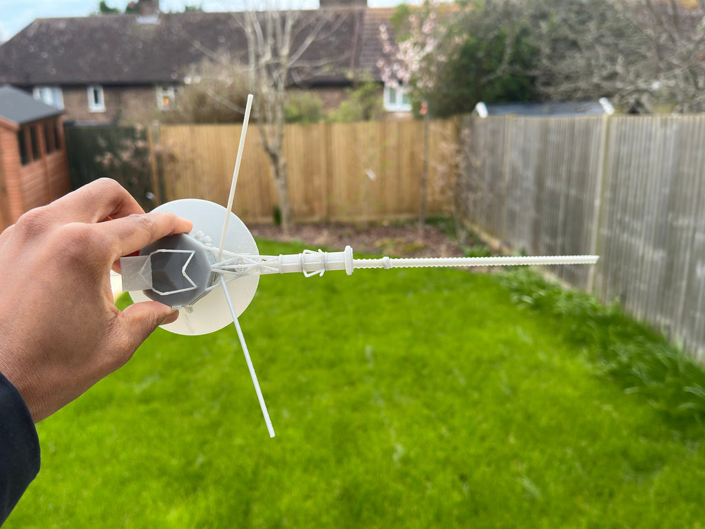 Voyager 2 Ultra High detailed resin 3D print