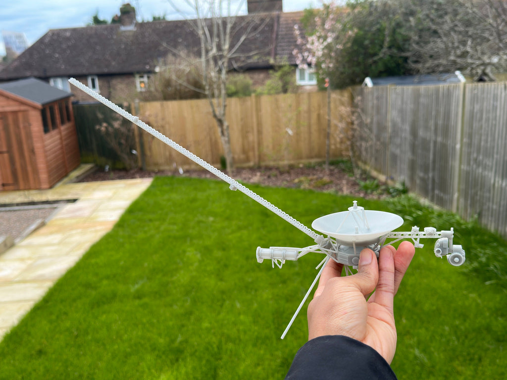 Voyager 2 probe - Ultra High detailed resin 3D print model gift