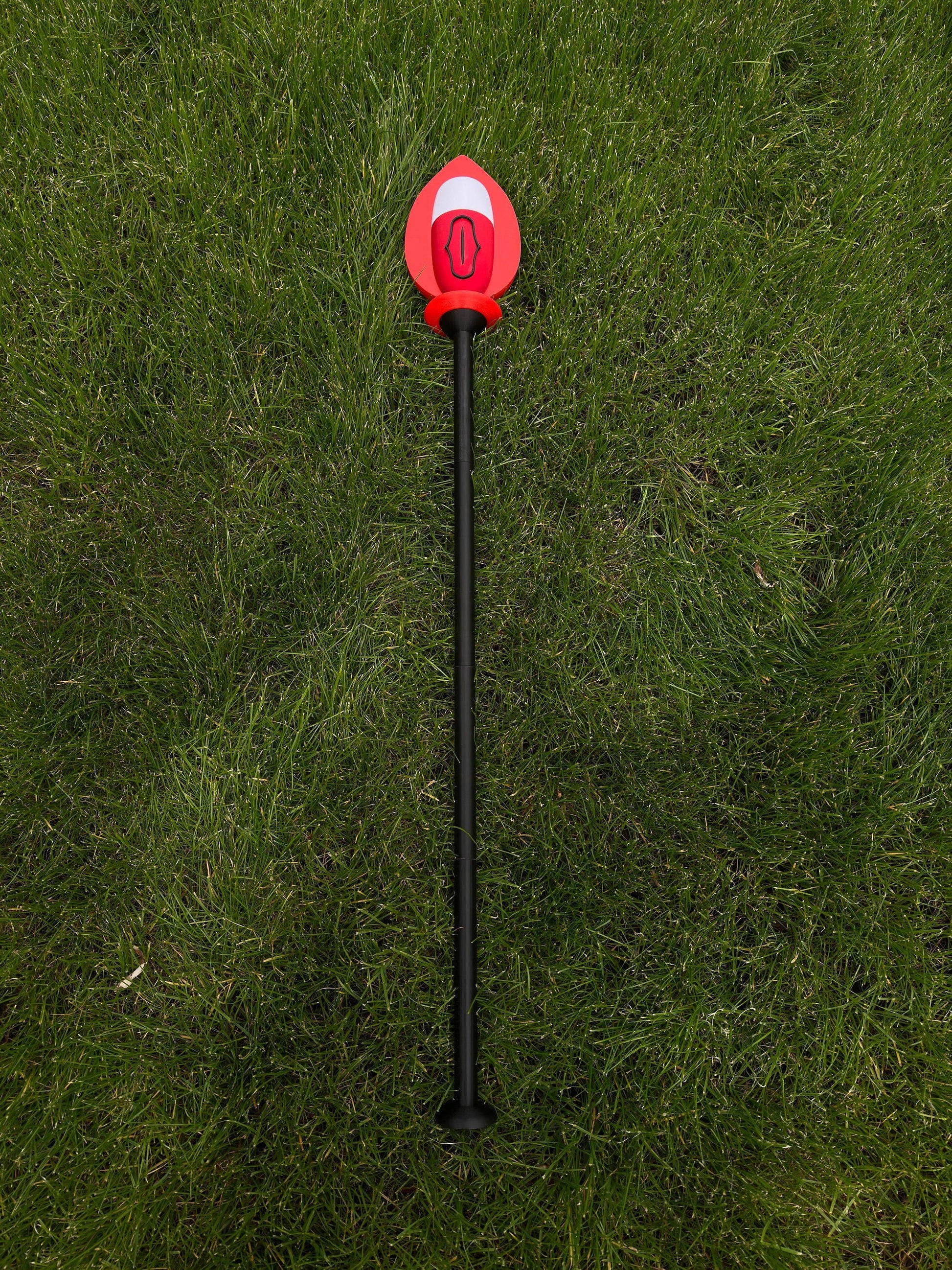 3D Printed Alastor's Staff Replica from Hazbin Hotel - Durable PLA+