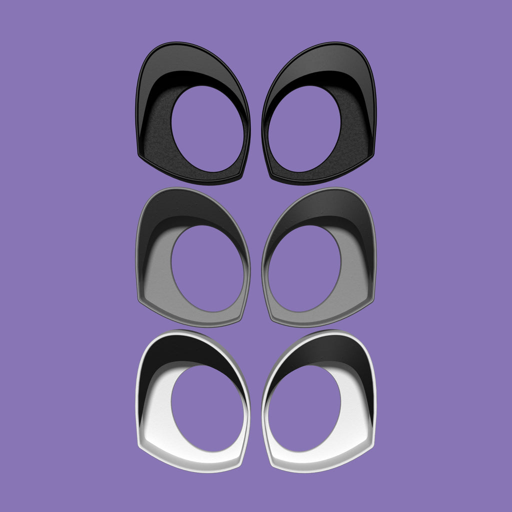 3D Printed Fursuit Eye Blanks: Toony Style PLA+ Costume Eyes