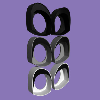 Fursuit Toony Eye blanks 3D Printed very high quality! For furries and costumes!