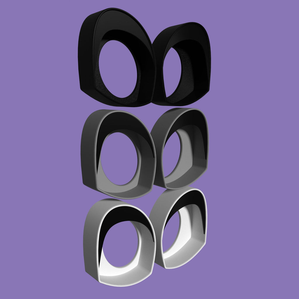 3D Printed Fursuit Eye Blanks: Toony Style PLA+ Costume Eyes