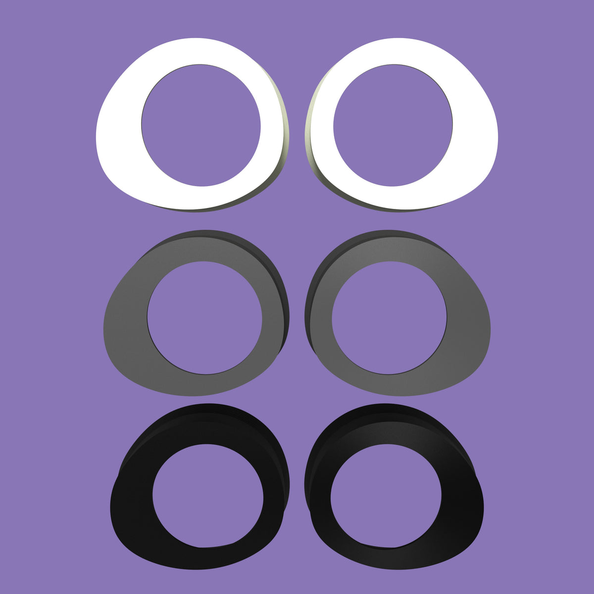 3D Printed Fursuit Eye Blanks: PLA+ Costume Eyes (Set of 2)
