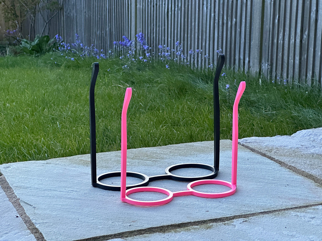 Round fursuit glasses 3D printed PLA+ Accessory Customizable Cosplay Eyewear