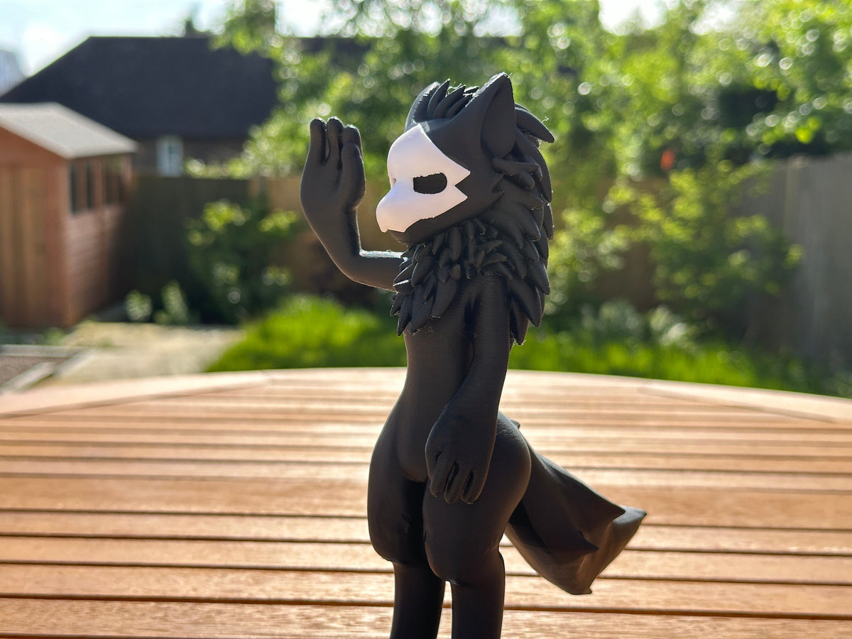 Puro model from Changed - 3D printed (20cm) large video game model