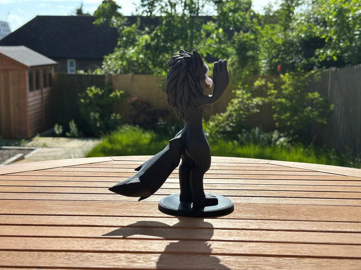 Puro model from Changed - 3D printed (20cm) large video game model
