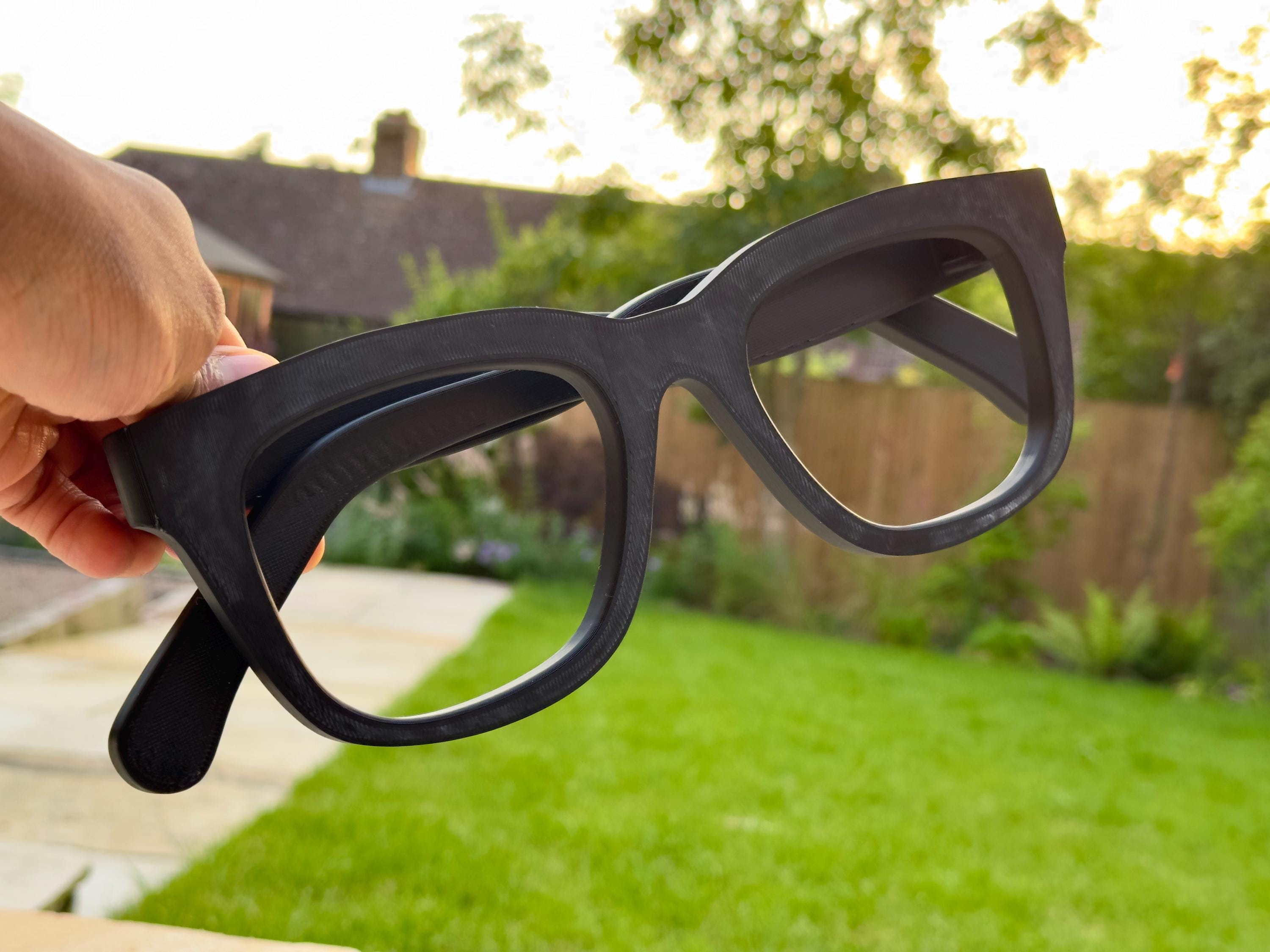 Designer Fursuit Glasses 3D printed PLA+ Accessory Customisable Cosplay Eyewear for Furries and Costumes!