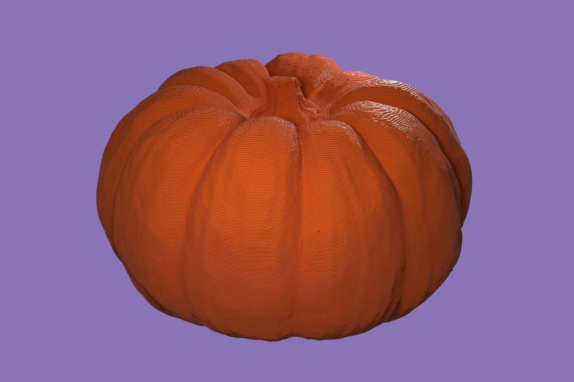 3D Printed Halloween Pumpkin Decoration | Customizable Fall Decor | Unique Autumn Home Accent