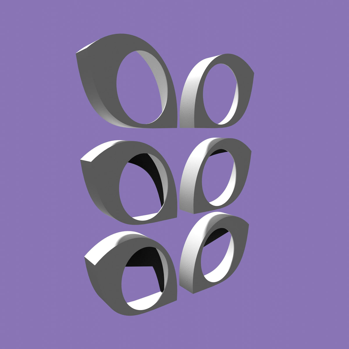 Kemono Fursuit Eye Blanks: 3D Printed PLA+ DIY Cosplay Eyes