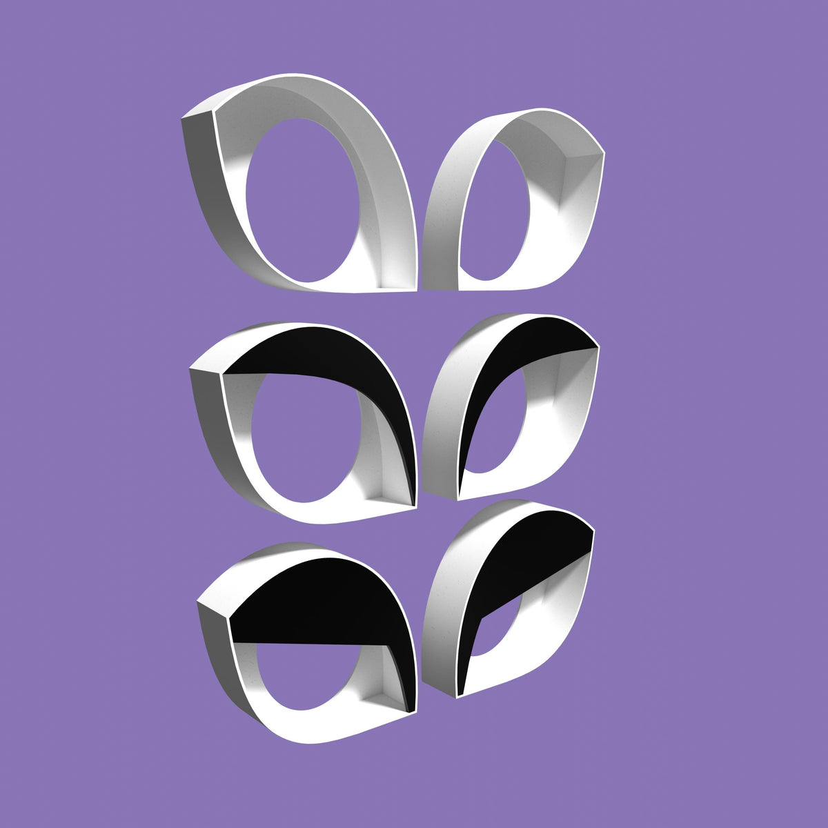 Kemono Fursuit Eye Blanks: 3D Printed PLA+ DIY Cosplay Eyes