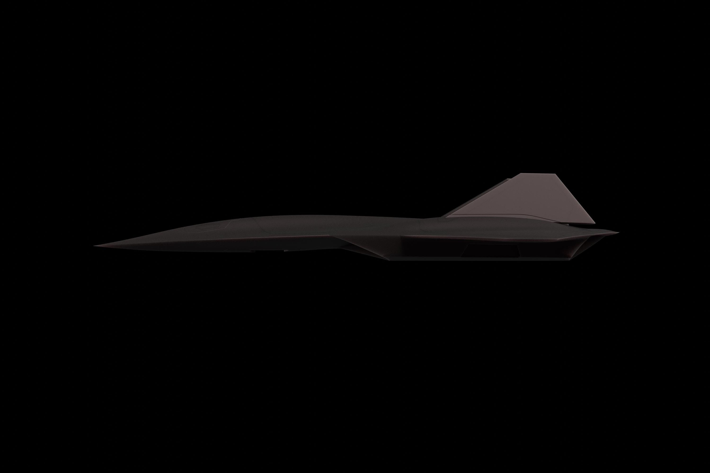 Sr72 Darkstar, Highly Detailed 3D Printed Resin Model Large – Perfect for Aviation Enthusiasts & Collectors! (25cm)