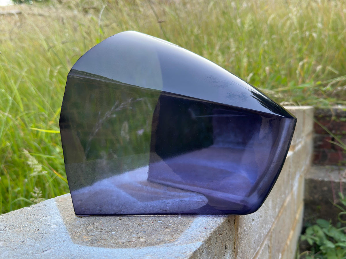 M16 Mk3 Protogen Visor – Translucent Black PETG | Vacuum Formed Fursuit Visor | 3mm Polymer Dyed | Handcrafted Sci-Fi Costume Accessory