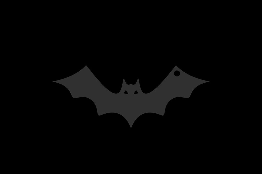 3D Printed Bat Keychain – Gothic Halloween Bat Accessory in Eco-Friendly PLA