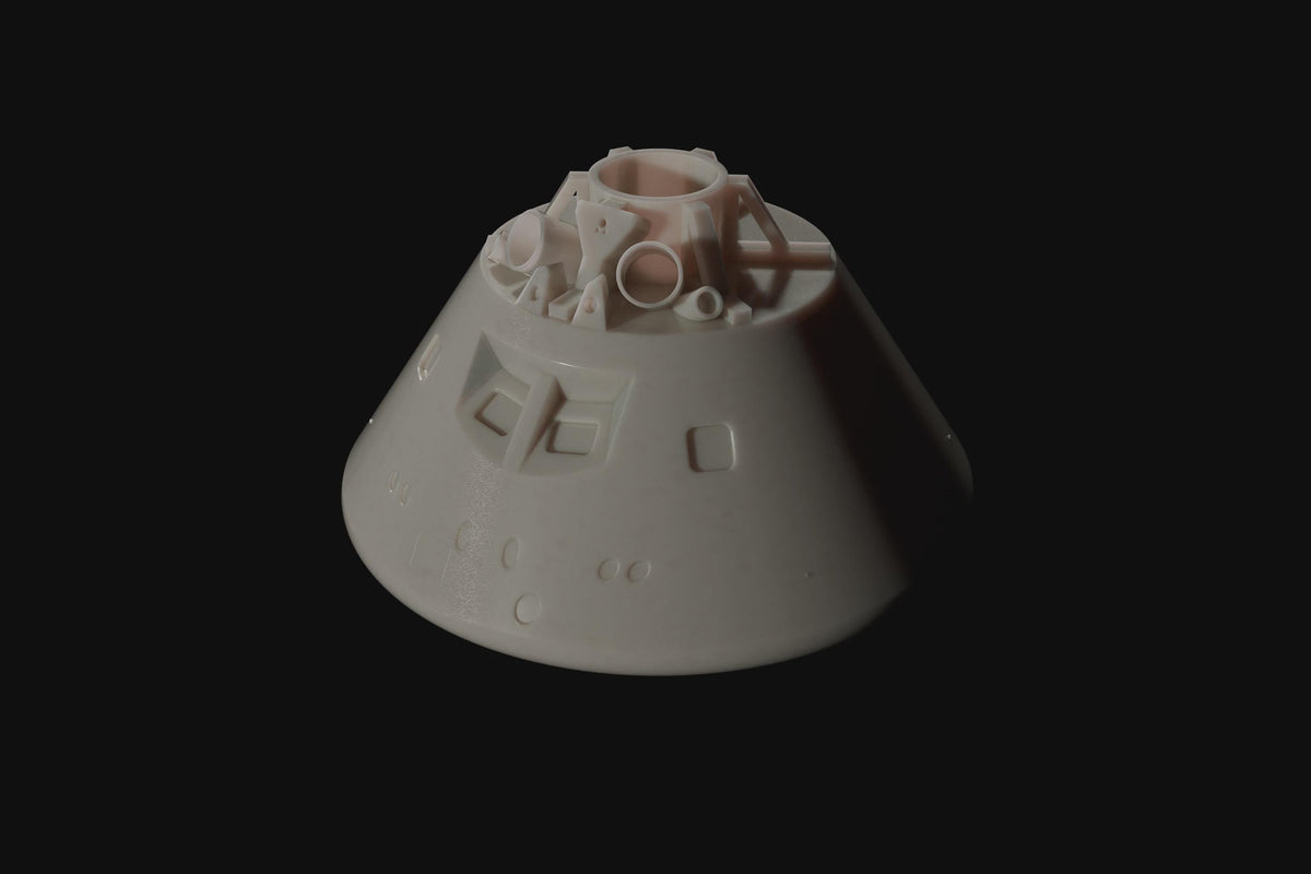 Resin 3D Printed Orion Space Capsule Model | NASA Artemis Spacecraft Display, Sci-Fi Decor