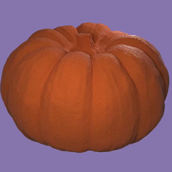 3D Printed Halloween Pumpkin Decoration | Customizable Fall Decor | Unique Autumn Home Accent