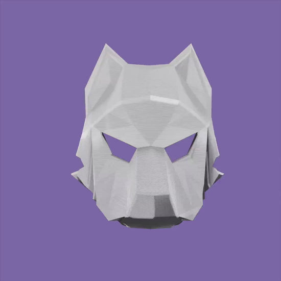 FULL SIZED 3D Printed Kitsune Mask