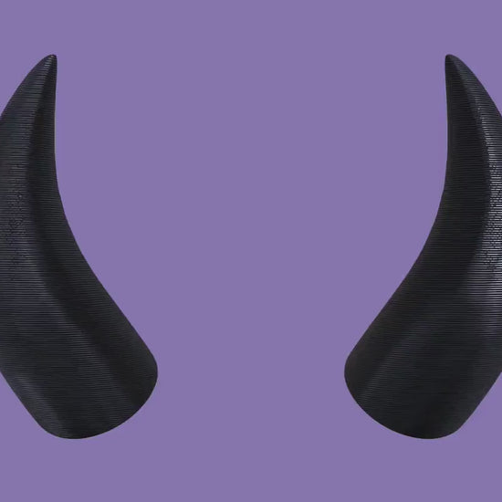 Premium 3D Printed Fursuit Horns - Made from Durable PLA+