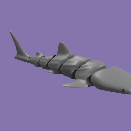 Articulated Whale Shark 3D printed Toy! (185mm)